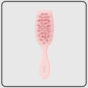 LƯỢC GỘI & MASSAGE ĐẦU RĂNG SILICONE CÓ TAY CẦM